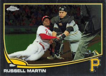 2013 Topps Chrome #89 Russell Martin Front