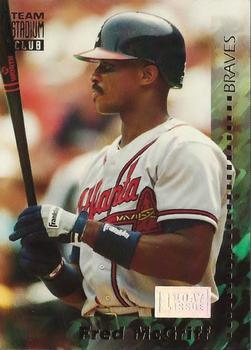 1994 Stadium Club Team - First Day Issue #47 Fred McGriff  Front