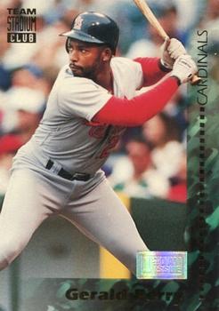 1994 Stadium Club Team - First Day Issue #329 Gerald Perry  Front