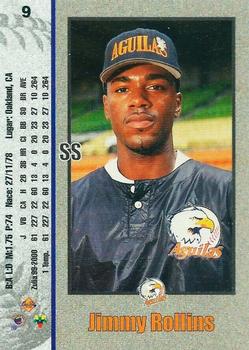 2000-01 Line Up Venezuelan Winter League #9 Jimmy Rollins Back