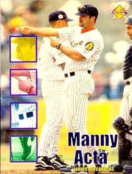 2000-01 Line Up Venezuelan Winter League #287 Manny Acta Front