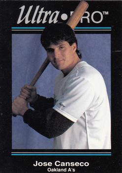 1992 Rembrandt Ultra-Pro Promos #P5 Jose Canseco Front