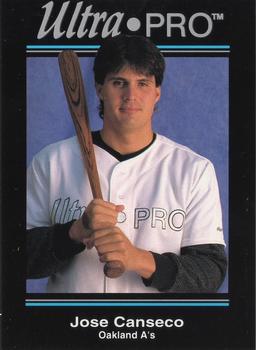 1992 Rembrandt Ultra-Pro Promos #P6 Jose Canseco Front