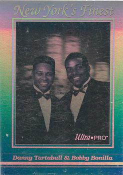 1992 Rembrandt Ultra-Pro Promos #P20 Danny Tartabull / Bobby Bonilla Front