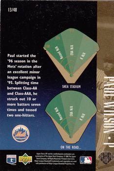 1996 SP - Special FX #13 Paul Wilson Back