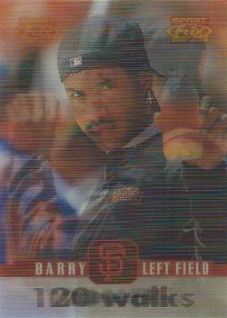 1996 Sportflix #5 Barry Bonds Front