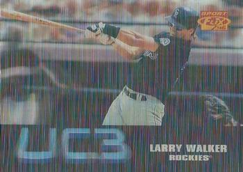 1996 Sportflix #114 Larry Walker Front