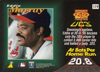 1996 Sportflix #119 Eddie Murray Back