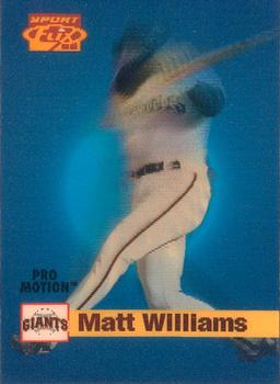 1996 Sportflix - ProMotion #14 Matt Williams Front