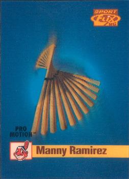 1996 Sportflix - ProMotion #15 Manny Ramirez Front