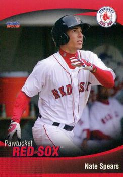 2012 Choice Pawtucket Red Sox #05 Nate Spears Front