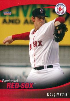 2012 Choice Pawtucket Red Sox #10 Doug Mathis Front