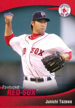 2012 Choice Pawtucket Red Sox #12 Junichi Tazawa Front