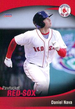2012 Choice Pawtucket Red Sox #18 Daniel Nava Front