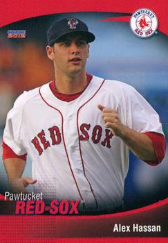 2012 Choice Pawtucket Red Sox #23 Alex Hassan Front