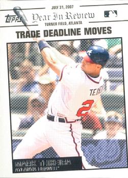 2008 Topps Updates & Highlights - Year in Review #YR121 Mark Teixeira Front