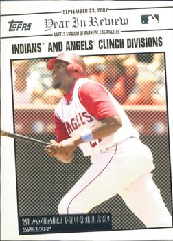 2008 Topps Updates & Highlights - Year in Review #YR173 Vladimir Guerrero Front