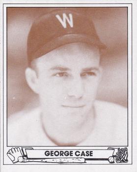 1983 TCMA 1942 Play Ball #20 George Case Front