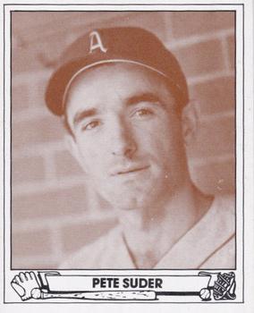 1983 TCMA 1942 Play Ball #24 Pete Suder Front
