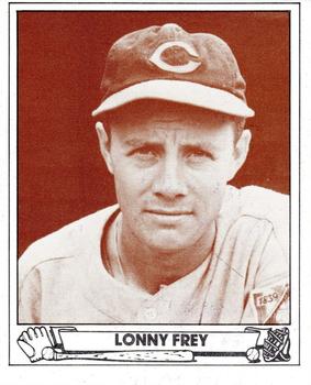 1983 TCMA 1942 Play Ball #36 Lonny Frey Front