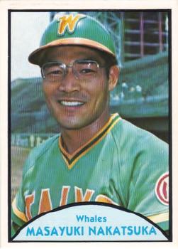 1979 TCMA Japanese Pro Baseball #6 Masayuki Nakatsuka Front