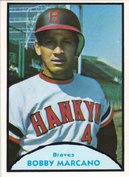 1979 TCMA Japanese Pro Baseball #11 Bobby Marcano Front
