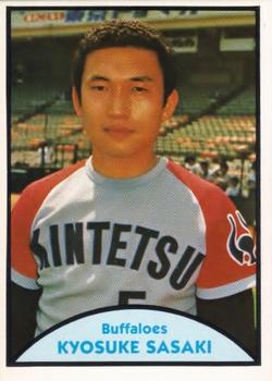 1979 TCMA Japanese Pro Baseball #48 Kyosuke Sasaki Front