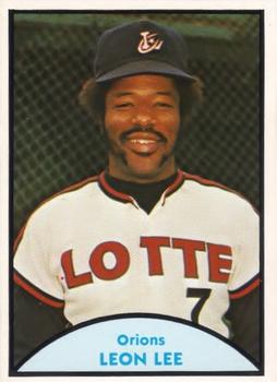 1979 TCMA Japanese Pro Baseball #70 Leon Lee Front