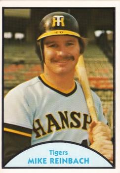 1979 TCMA Japanese Pro Baseball #81 Mike Reinbach Front