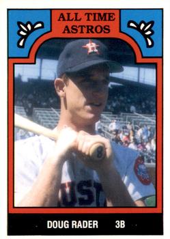 1986 TCMA All-Time Houston Astros #4-AST Doug Rader Front