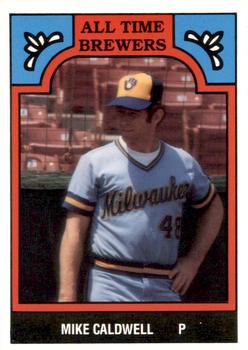 1986 TCMA All-Time Milwaukee Brewers - Color #10-BRE Mike Caldwell Front