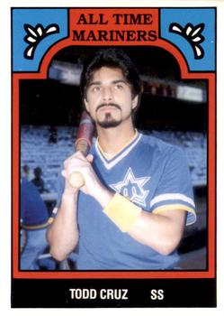 1986 TCMA All-Time Seattle Mariners - Color #3-MAR Todd Cruz Front