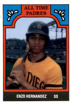 1986 TCMA All-Time San Diego Padres - Color #3-PAD Enzo Hernandez Front