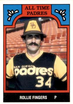 1986 TCMA All-Time San Diego Padres - Color #11-PAD Rollie Fingers Front