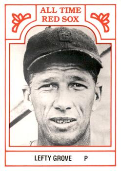 1986 TCMA All-Time Boston Red Sox #2BRS Lefty Grove Front