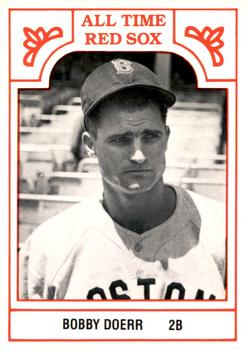 1986 TCMA All-Time Boston Red Sox #5BRS Bobby Doerr Front