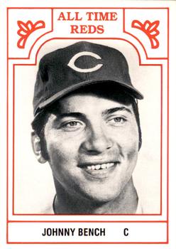 1986 TCMA All-Time Cincinnati Reds #12CR Johnny Bench Front