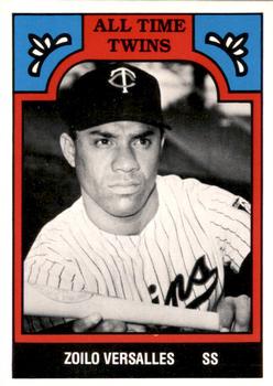 1986 TCMA All-Time Minnesota Twins - Color #3-TWI Zoilo Versalles Front