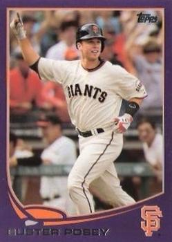 2013 Topps - Purple #128 Buster Posey Front