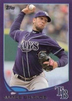 2013 Topps - Purple #133 James Shields Front