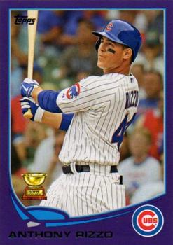 2013 Topps - Purple #44 Anthony Rizzo Front