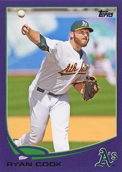 2013 Topps - Purple #48 Ryan Cook Front