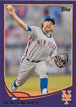 2013 Topps - Purple #43 R.A. Dickey Front