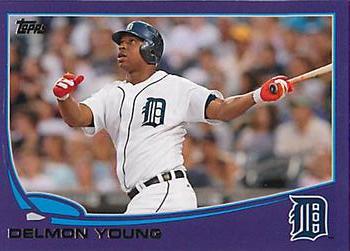2013 Topps - Purple #121 Delmon Young Front