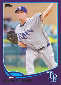 2013 Topps - Purple #384 Jake McGee Front