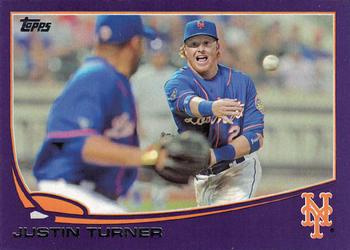 2013 Topps - Purple #388 Justin Turner Front