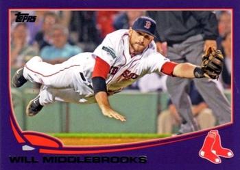 2013 Topps - Purple #64 Will Middlebrooks Front