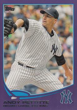 2013 Topps - Purple #90 Andy Pettitte Front