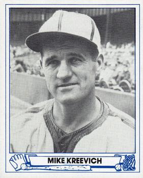 1983 TCMA 1944 Play Ball #3 Mike Kreevich Front