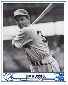 1983 TCMA 1944 Play Ball #27 Jim Russell Front